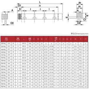 Crémaillère droite 42CrMo4 avec dents fraisées trempées HRC21-24 DIN 8e27 Angle de pression de précision 20 degrés - Product Image 4