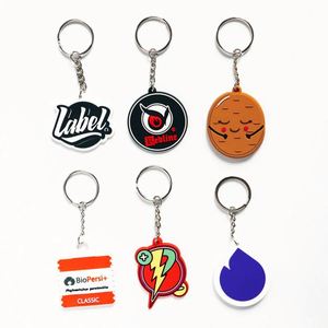 Promotion Gifts Free Samples <b>Custom</b> Silicone Soft Rubber Pvc Keychain With Pvc <b>Key</b> <b>Rings</b> - Product Image 5