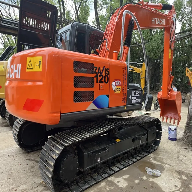 Escavadeira Hidráulica Secondhand Hitachi ZX120 12 ton Escavadeira Usada Modelo Hitachi ZAXIS Série 120 Japão Original