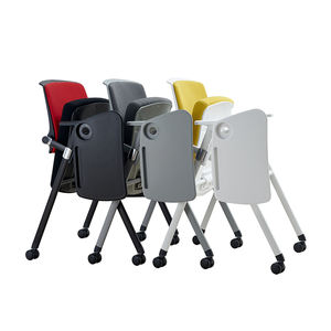 High Quality Modern <b>Conference</b> Mesh <b>Chair</b> Foldable PP Plastic Frame High-Density Foam Seat Home Office Bedroom Use - Product Image 1