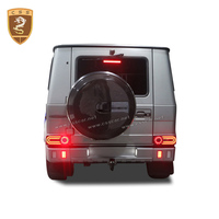 Housse de roue de secours en fibre de carbone véritable pour Classe G G500 G463 G63 G350