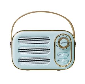 <span class=keywords><strong>Radio</strong></span> Portátil Inalámbrica Estilo Vintage, Mini Altavoz con Woofer, con <span class=keywords><strong>Radio</strong></span> <span class=keywords><strong>FM</strong></span>, Altavoz de Audio - Product Image 6