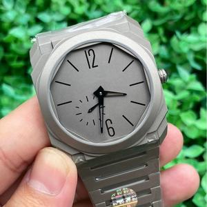 Wholesale Micro-Movement Super BV Factory OCTO Titanium Men Watch – 7.5mm Ultra-Thin Luxury Mechanical Relojes Hombre - Product Image 1