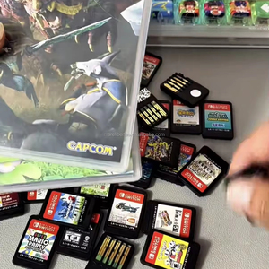 Carte de bibliothèque de jeux de grande capacité pour Nintendo Switch, plus de 1000 jeux, aucun téléchargement nécessaire, compte partagé - Product Image 1