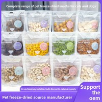 Friandises lyophilisées pour chats et chiens, paquet de 250g, nourriture pour chats en gros de Shandong pour toutes les étapes de vie