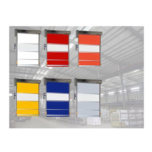 PVC polychlorure de vinyle isolation thermique lave-auto entrée rapide automatique porte fabricant <span class=keywords><strong>prix</strong></span> haute vitesse volet roulant porte - Product Image 1