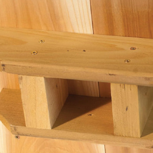 Solid Pattern Outdoor Wooden <strong>Bird</strong> <strong>Feeder</strong> for Parrots Automatic Feature for <strong>Wild</strong> <strong>Birds</strong> in Grassland - Product Image 4