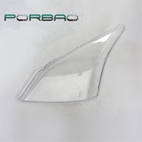 PORBAO pour PRADO 2003-2008, système d'éclairage automobile, couvercle en verre transparent pour phare, couvercles de phares en plastique