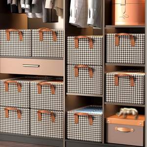 Boîte de rangement en tissu durable avec cadre en acier, tiroir multi-usage pour la maison, pour vêtements, literie, jouets, poupées - Product Image 6