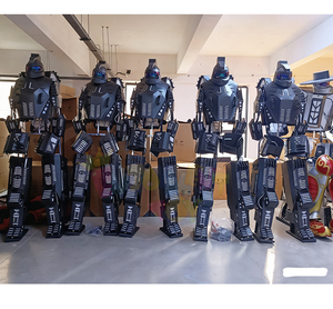 Disfraz de Robot LED <span class=keywords><strong>para</strong></span> Caminar sobre Zancos, Disfraz de Robot <span class=keywords><strong>para</strong></span> <span class=keywords><strong>Carnaval</strong></span> y Cosplay, Disfraz de Actuación con LED de Colores en Venta - Product Image 3