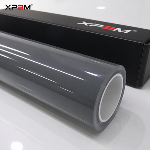 Film de protection de voiture XP3M Battleship Gray OEM Gloss TPU Color PPF 7,5 mil auto-réparant anti-rayures anti-jaunissement avec canaux de libération d'air - Product Image 2