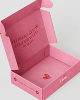 Boîte d'expédition en carton ondulé réutilisable et écologique personnalisée avec logo |   Emballage d'expédition pour les entreprises de commerce électronique