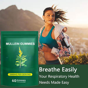 Gomitas de Extracto de Gordolobo con Sabores Personalizados Ausreson OEM, Suplemento Alimenticio, 60 Gomitas Antioxidantes para Desintoxicar los Pulmones - Product Image 4