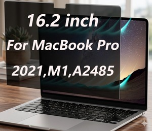 ฟิล์มกันรอยแบบแม่เหล็กสำหรับ MacBook Pro 16.2 นิ้ว ปี 2021  แบบถอดได้ - Product Image 1