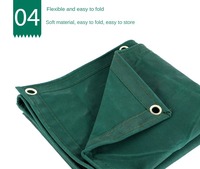 Bâche Portable personnalisée et polyvalente, tissu épais et imperméable, toile cirée, tissu à l'huile sèche