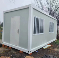 Maison mobile préfabriquée à installation facile pour camp de travail temporaire, bureau, mini-maison préfabriquée pliable, conteneur pliable
