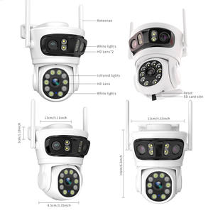 Tuya Smart App Sicherheitskamera mit 3MP CMOS-Sensor, <span class=keywords><strong>3</strong></span>-Linsen Vollfarb-Nachtsicht, Cloud-Speicher, WLAN, <span class=keywords><strong>2</strong></span> Jahre Garantie - Product Image 5