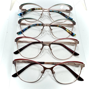 Monturas de <span class=keywords><strong>Gafas</strong></span> Ópticas Metálicas al por Mayor 2026, Colores Variados en Stock, Monturas de <span class=keywords><strong>Gafas</strong></span> de Moda para Unisex - Product Image 1