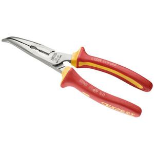 EXPERT - E050411 1/2 pince à bec rond coudée 40 ° isolée 1000V VDE - EAN 3258950504117 1000V PINCE ET COUPE ISOLÉES - Product Image 1