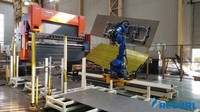 Yaskawa robots presse manipulation ou estampage pour presse robuste tendant pliage rayonnage et Pack Out métal traitement cnc machine