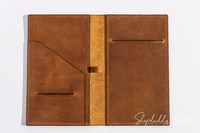 Dompet Server Kulit Sintetis Custom dengan Tempat Penyimpanan Nota Tamu, Organizer untuk Pelayan Restoran, Hadiah