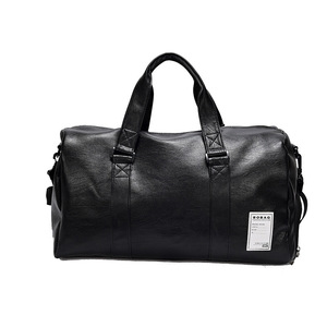 Nueva Bolsa de Viaje Redonda, Ligera e Impermeable, de Piel Sintética con Cierre, de 20-35L de Gran Capacidad, para Deportes, Gimnasio, Negocios y Uso Casual - Product Image 6