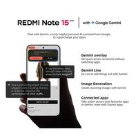 Nuevo Xiaomi Redmi Note 15 Pro 5G Global 8GB+256GB, Teléfono Inteligente 5G de 6.83 Pulgadas