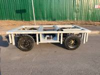 Châssis de plateforme pour voiture électrique télécommandée : Base robotique haute capacité