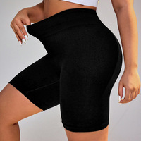 Legging de sport taille haute pour femme, effet seconde peau, grande taille, rehausseur de fessiers, contrôle du ventre, respirant, moulant, mi-mollet, en nylon velours
