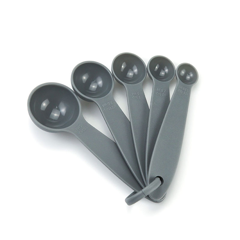 Random color measuring spoon 5-piece set