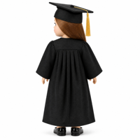 Poupée éducative en vinyle souple American Girl, robe de remise de diplôme pour enfants