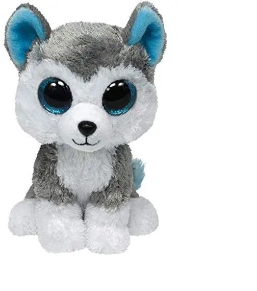 Wholesale customize cute OEM design soft stuffed 6.9" beanie babies boos plush animal pop big eyes toy