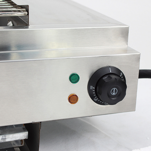 Forno Elettrico Commerciale da Tavolo Senza Fumo per Panetteria con Doppio Controllo della Temperatura e Timer, 9000W, Argento - Product Image 5