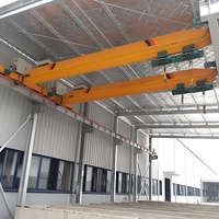 Grue monopoutre électrique LDA Marque Wanlong Shandong avec moteur, capacité de levage 16T, hauteur maximale 30m, portée 10,5m, puissance 9KW