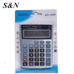 Calculadora Electrónica Kadio KD-100B de 12 Dígitos para Oficina y Escritorio - Product Image 1