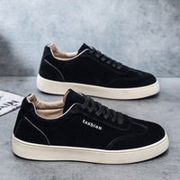 Chaussures décontractées pour hommes 39-45, respirantes, en cuir PU, légères, baskets en caoutchouc, nouvelles chaussures confortables pour hommes