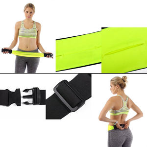 Flya Fitness Pack Sport Sac de taille en plein air Ceintures de course Nouveau <span class=keywords><strong>Portable</strong></span> Doux Unisexe <span class=keywords><strong>Ceinture</strong></span> de course réfléchissante - Product Image 2