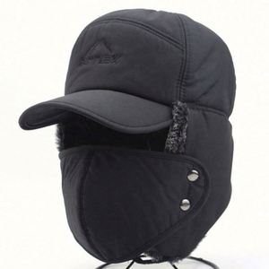 Nuevo Gorro de Invierno para Hombre, Estilo Ruso, Grueso, a Prueba de Frío, con Orejeras, para Ciclismo, Pesca y Fiestas - Product Image 1