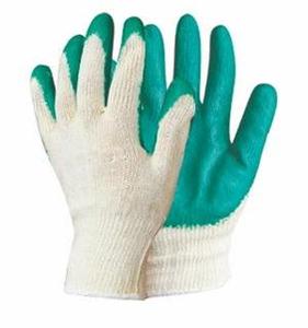 Gants de jardin en coton <span class=keywords><strong>orange</strong></span>, <span class=keywords><strong>latex</strong></span>, tricotés en coton, paume en caoutchouc, revêtement en <span class=keywords><strong>latex</strong></span> - Product Image 6