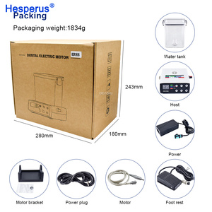 มอเตอร์ไฟฟ้าไร้แปรงถ่านสำหรับทันตกรรม LED ความเร็ว 2000-40000 รอบต่อนาที แรงบิด 3.4 นิวตันซม. เสียงรบกวน <60 เดซิเบล แบบ 2/4 รู ใช้ได้กับแฮนด์พีซทันตกรรม อัตราทด 1:1/1:5/16:1 - Product Image 2