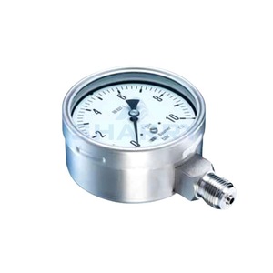 Baumer MEX5-MEM5 Pressure <b>Gauge</b> 100mm Stainless Steel Precision Instrument - Product Image 4