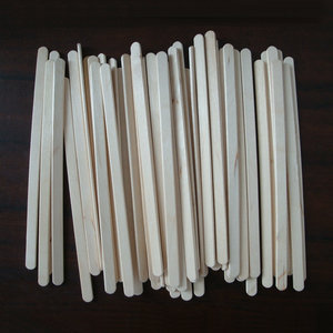 Atacado Eco-friendly Tamanho Personalizado Descartável Madeira Agitar De Madeira Biodegradável Café Agitador Vara - Product Image 4