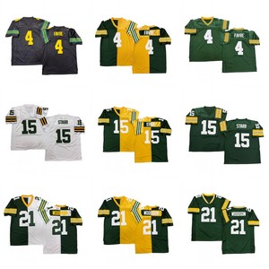 เสื้อรักบี้สไตล์วินเทจสำหรับผู้ชาย รุ่น Reggie White Jordy Nelson Sterling Sharpe Clay Matthews III ไซส์ S-3XL จัดส่งรวดเร็ว - Product Image 1