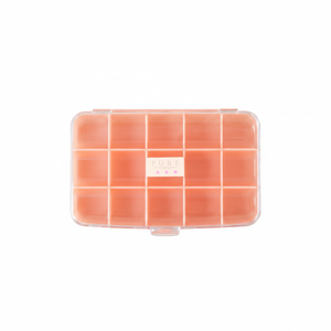 Pure 101 Pink 15-Compartment Storage <b>Box</b> Made in Japan - Product Image 2