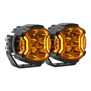 Luces Auxiliares Antiniebla Laterales de 3'' y 50W para Conducción, 4x4, Parachoques, Pickup, 4WD, SUV, Luces de Trabajo LED con DRL, 2025 - Product Image 3
