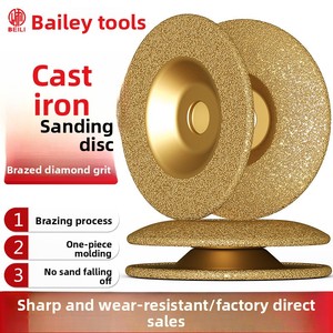 Disco Abrasivo Diamantato Brasato BEILI, <span class=keywords><strong>Mola</strong></span> <span class=keywords><strong>per</strong></span> <span class=keywords><strong>Smerigliatrice</strong></span> Angolare ad Alta Durezza <span class=keywords><strong>per</strong></span> Ghisa Grigia e Acciaio Inossidabile - Product Image 2