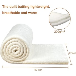 Organic Breathable Cotton <strong>Quilt</strong> <strong>Wadding</strong> Needle Punched Nonwoven Batting <strong>for</strong> Home Textile and Upholstery - Product Image 3