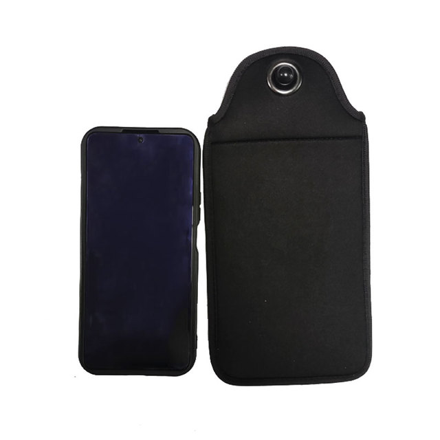 Custom Print Anti-Theft Neoprene Security Bags Lock Cell Phone Lockable Bag Collection Pouch for High School Students