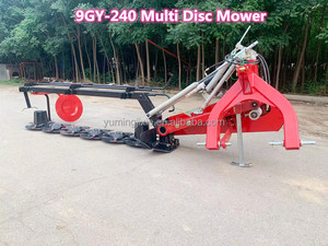 Cortadora de Césped de 6 Discos Mejorada, Altamente Popular, con Cuchillas Múltiples Giratorias, Suspensión de 3 Puntos, Tracción y Alta Productividad - Product Image 4