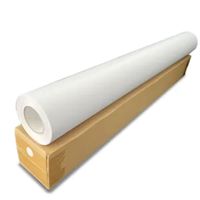 Rouleau de matériaux pour affiches à dos noir à base d'eau en gros au prix d'usine, papier autocollant imprimable à colle noire pour usage commercial